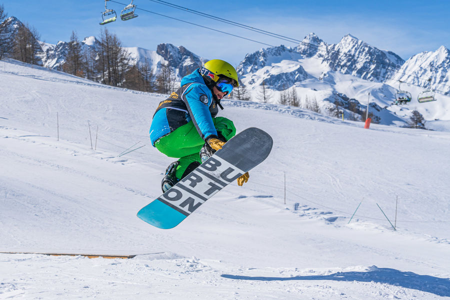 Cours de snowboard ados - © Oxygène