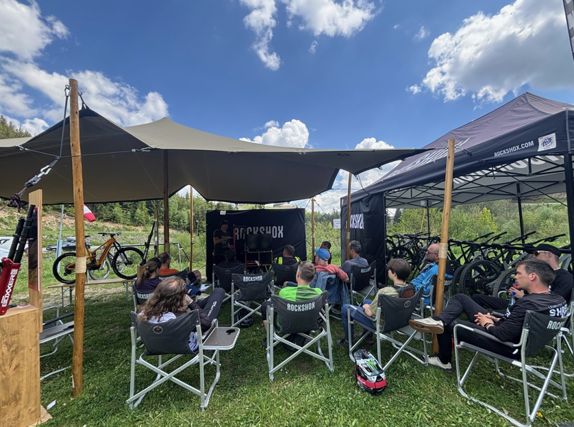 Bike Park Closing : TECH SESSION FOURCHE ROCKSHOX x RockShox Tuning Tour / SRAM