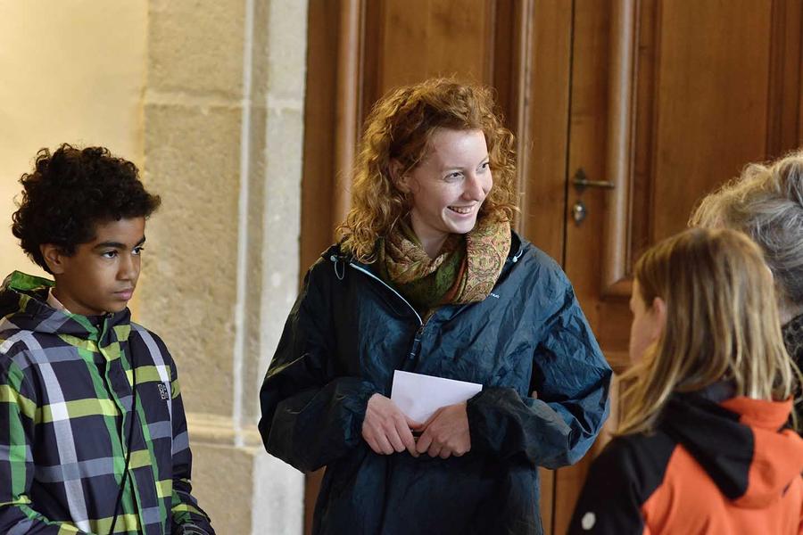 Family game, chasse au trésor à l'abbaye