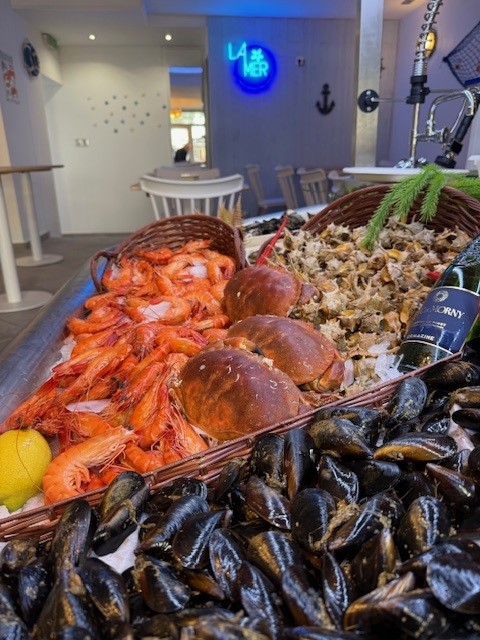 La mer street food coquillages