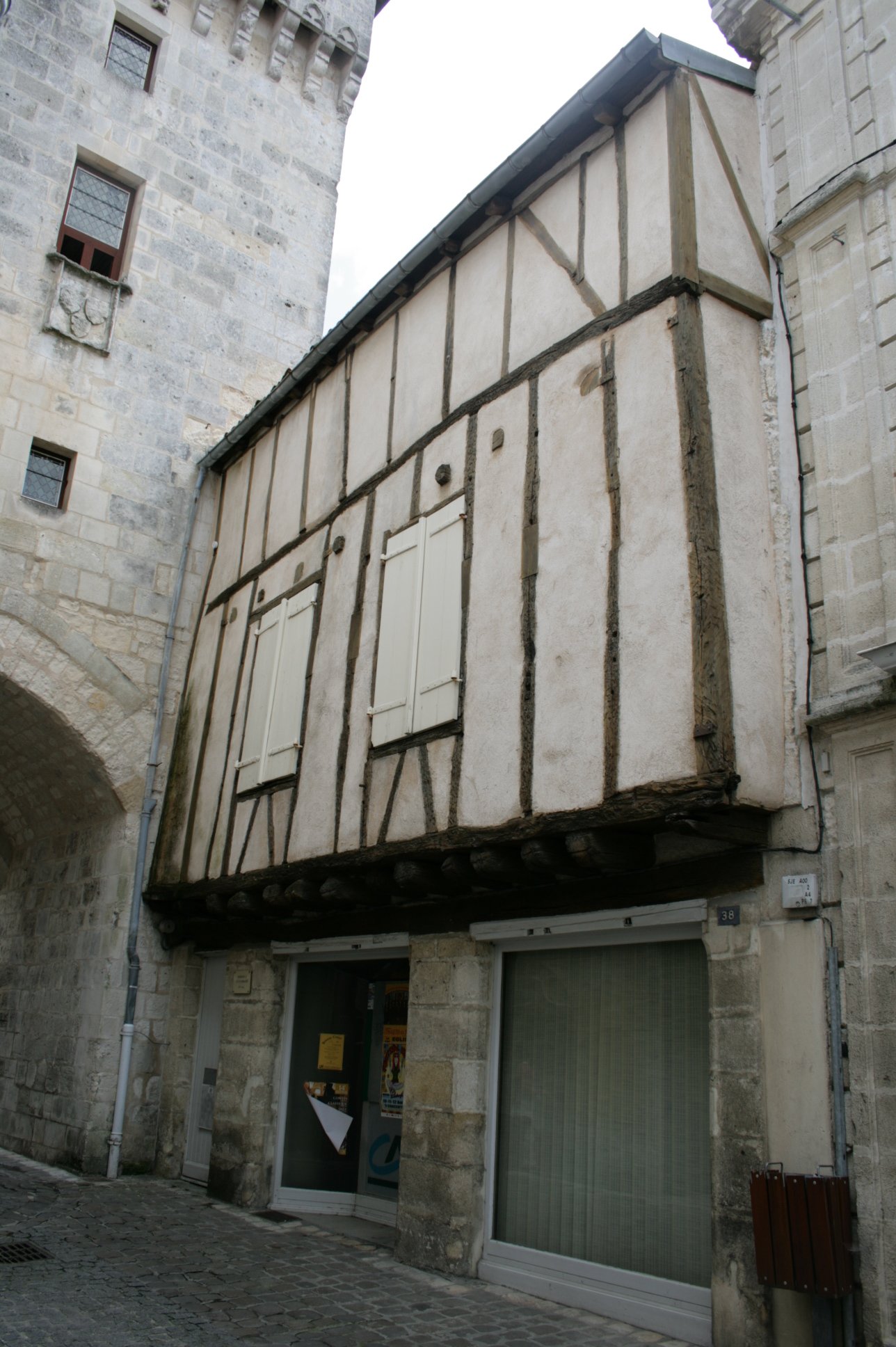 Maison à pan de bois
