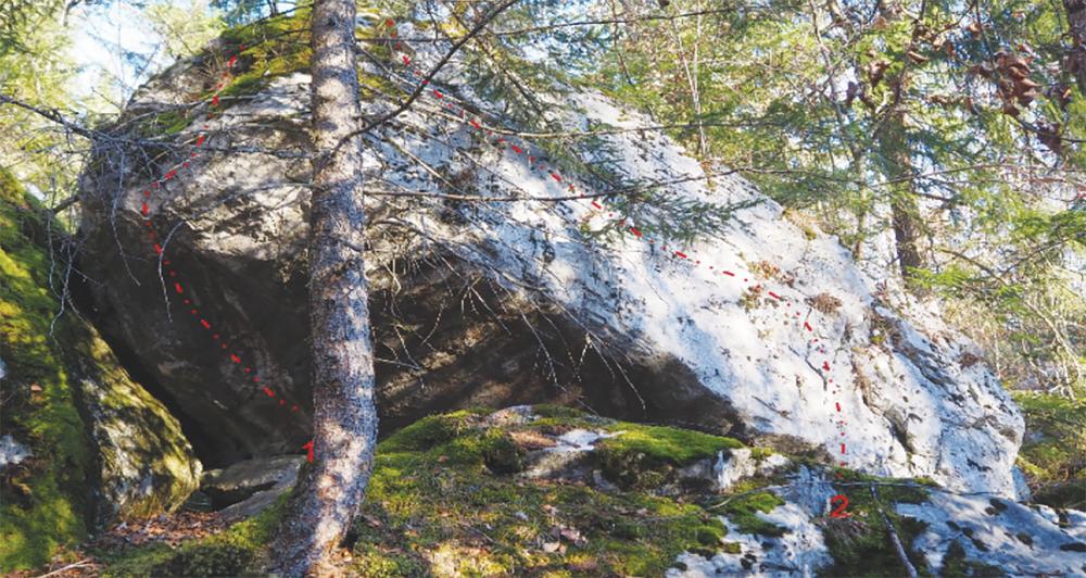 Blocs d'escalade du Plateau d'Assy_Passy