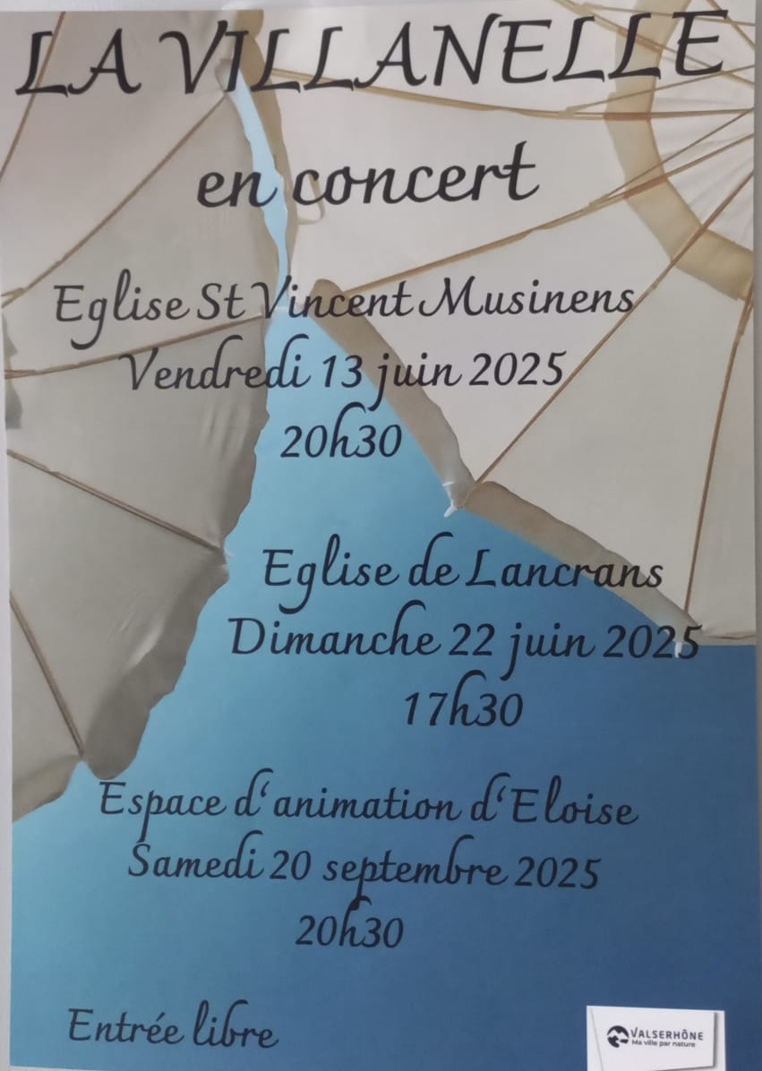 Concert de la Villanelle_Valserhône