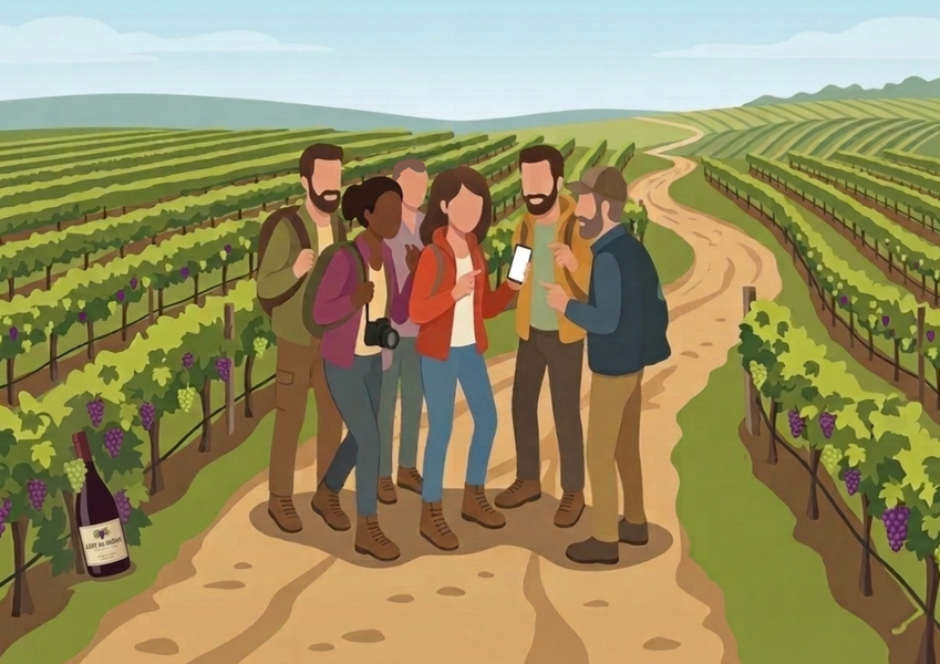 Chasse à la bouteille_Tournon-sur-Rhône