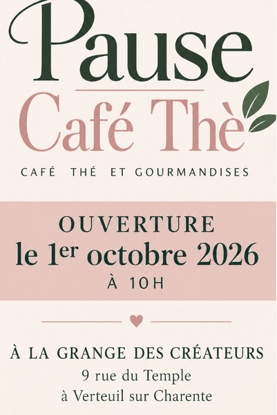 Pause café, thé