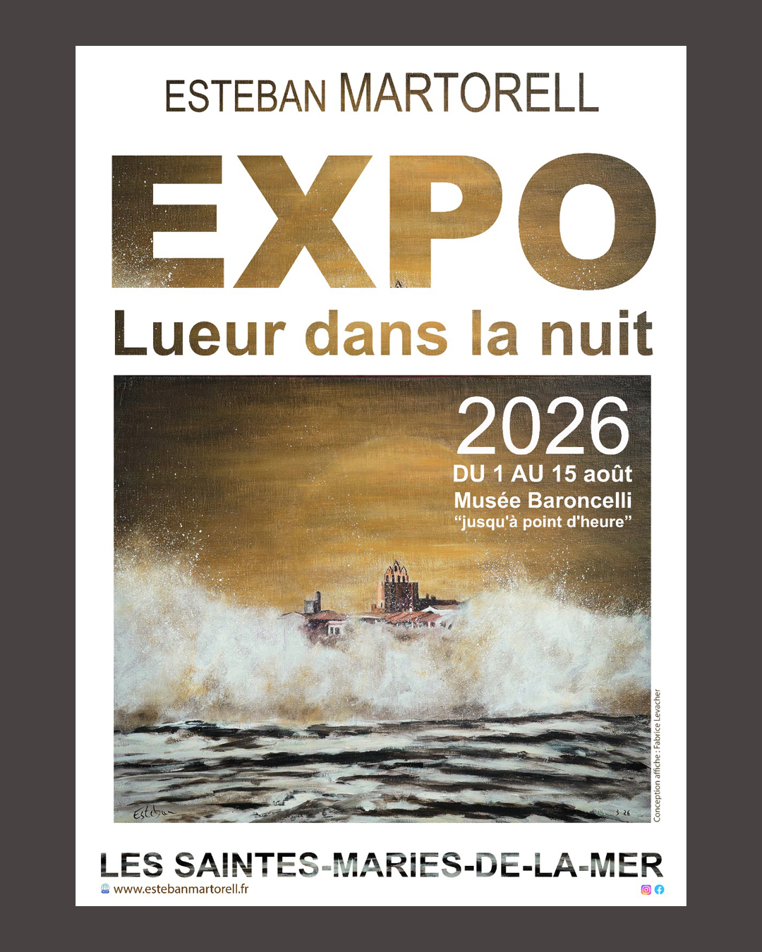 Exposition des oeuvres d&rsquo;ESTEBAN