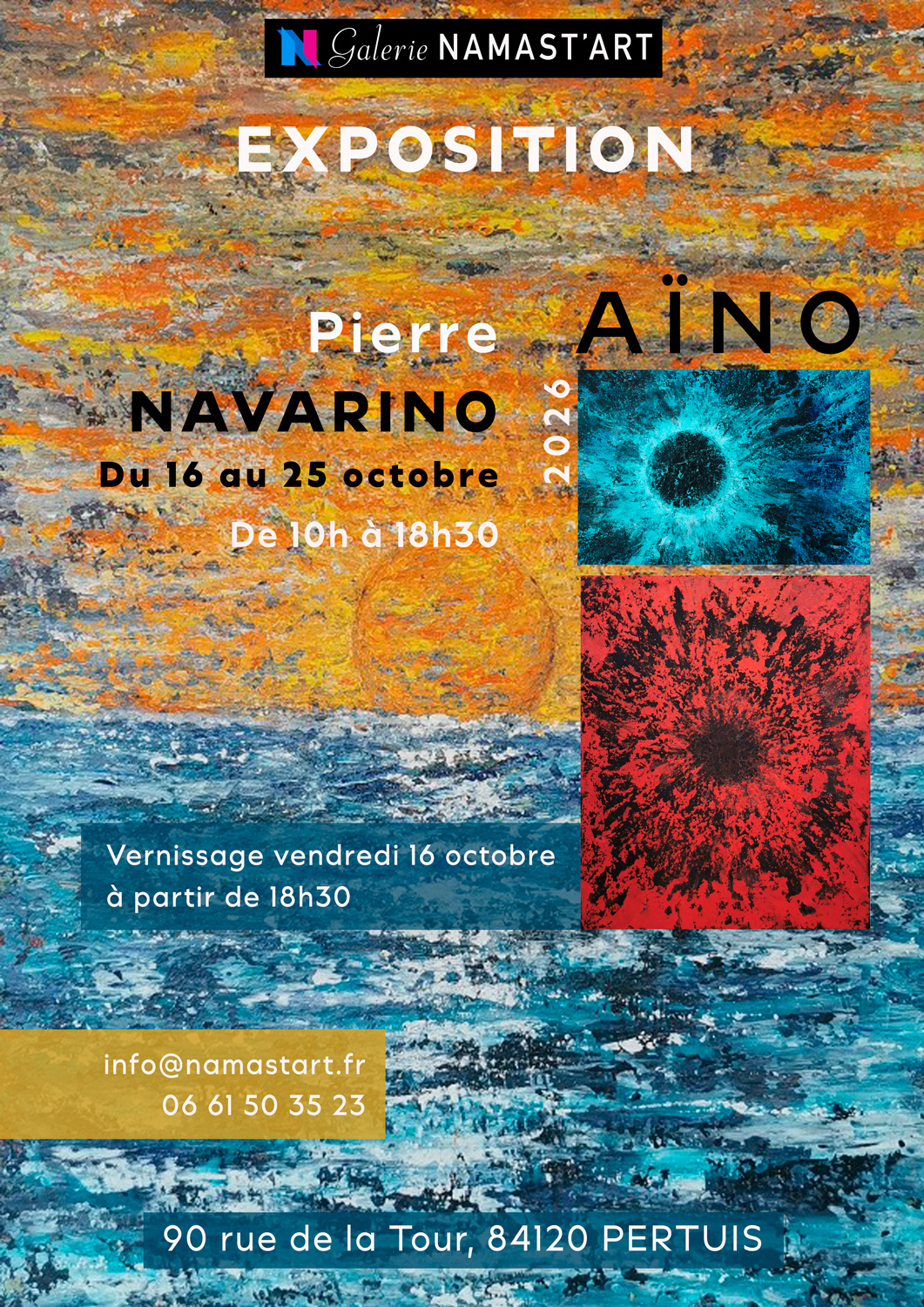 Exposition galerie Namast'art