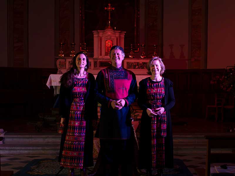 Trio vocal Shlāma_Saint-Symphorien-de-Mahun