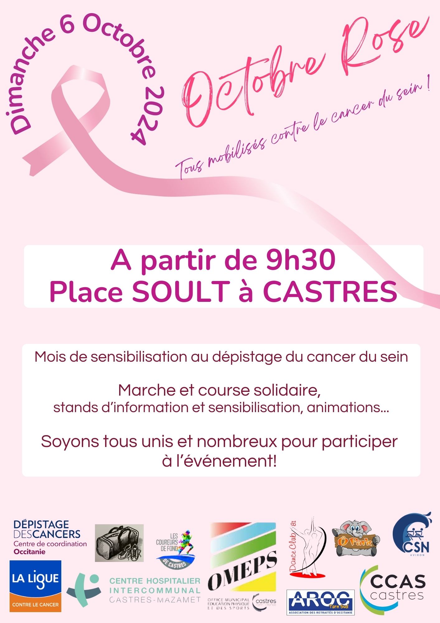 Octobre Rose 2024 - Affiche
