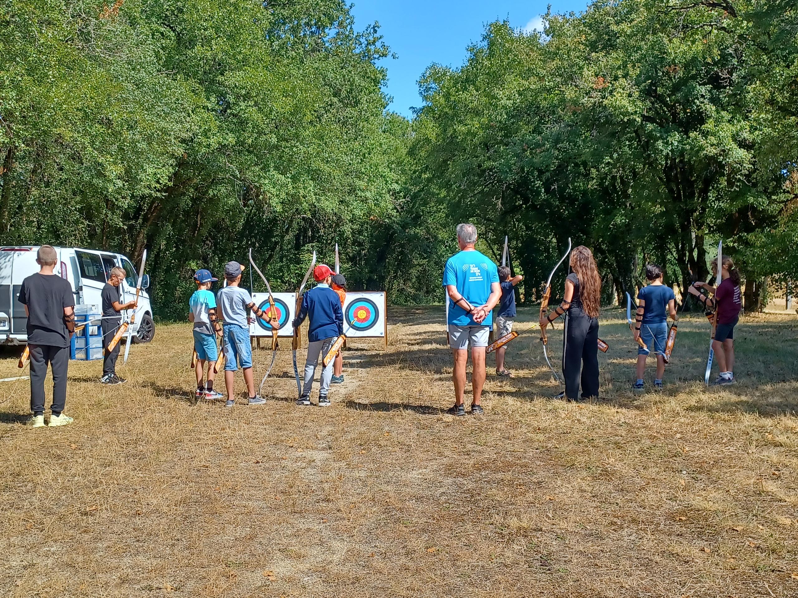 Initiation au tir à l'arc