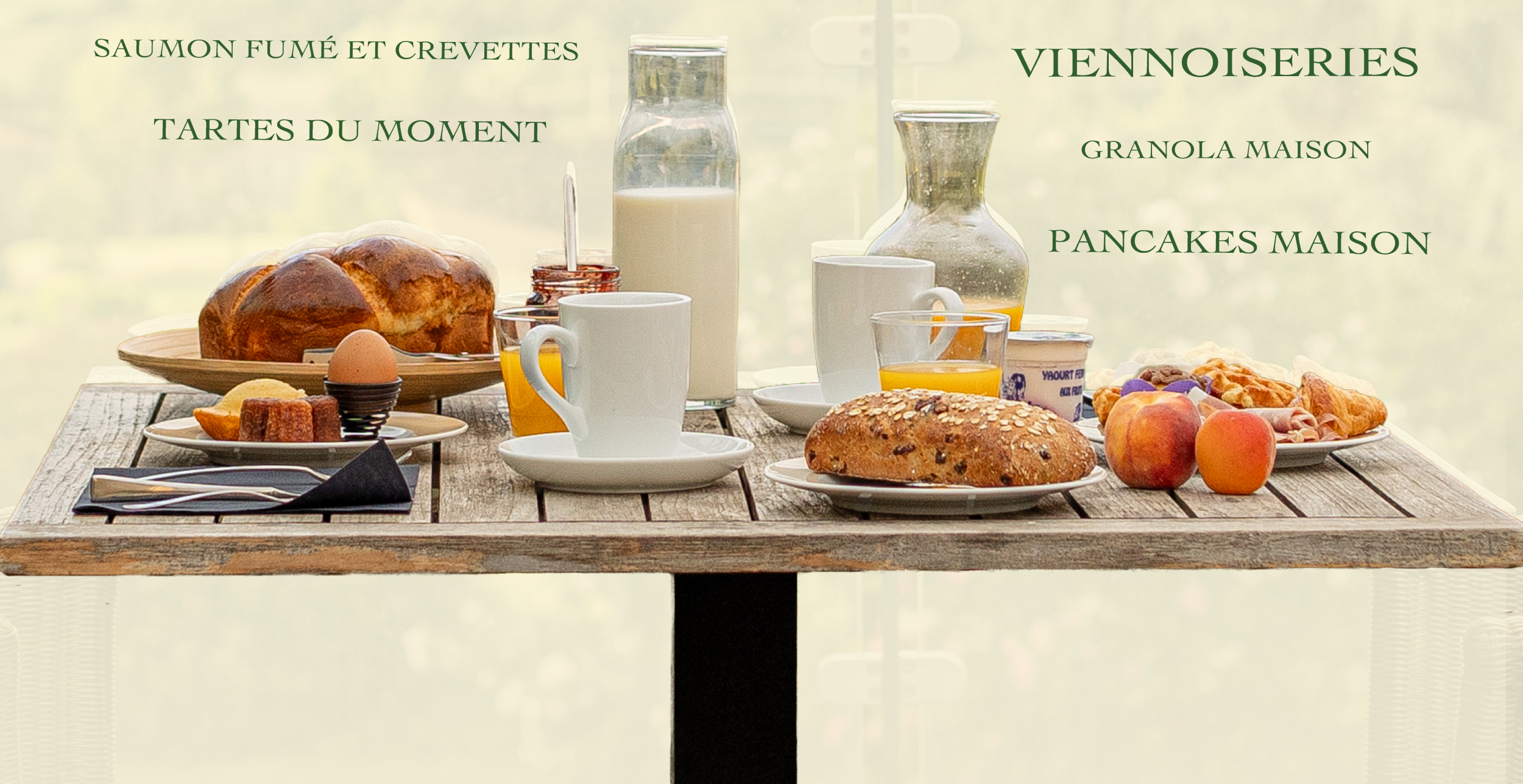 Brunch - buffet chaud et froid à volonté_Saint-Clair