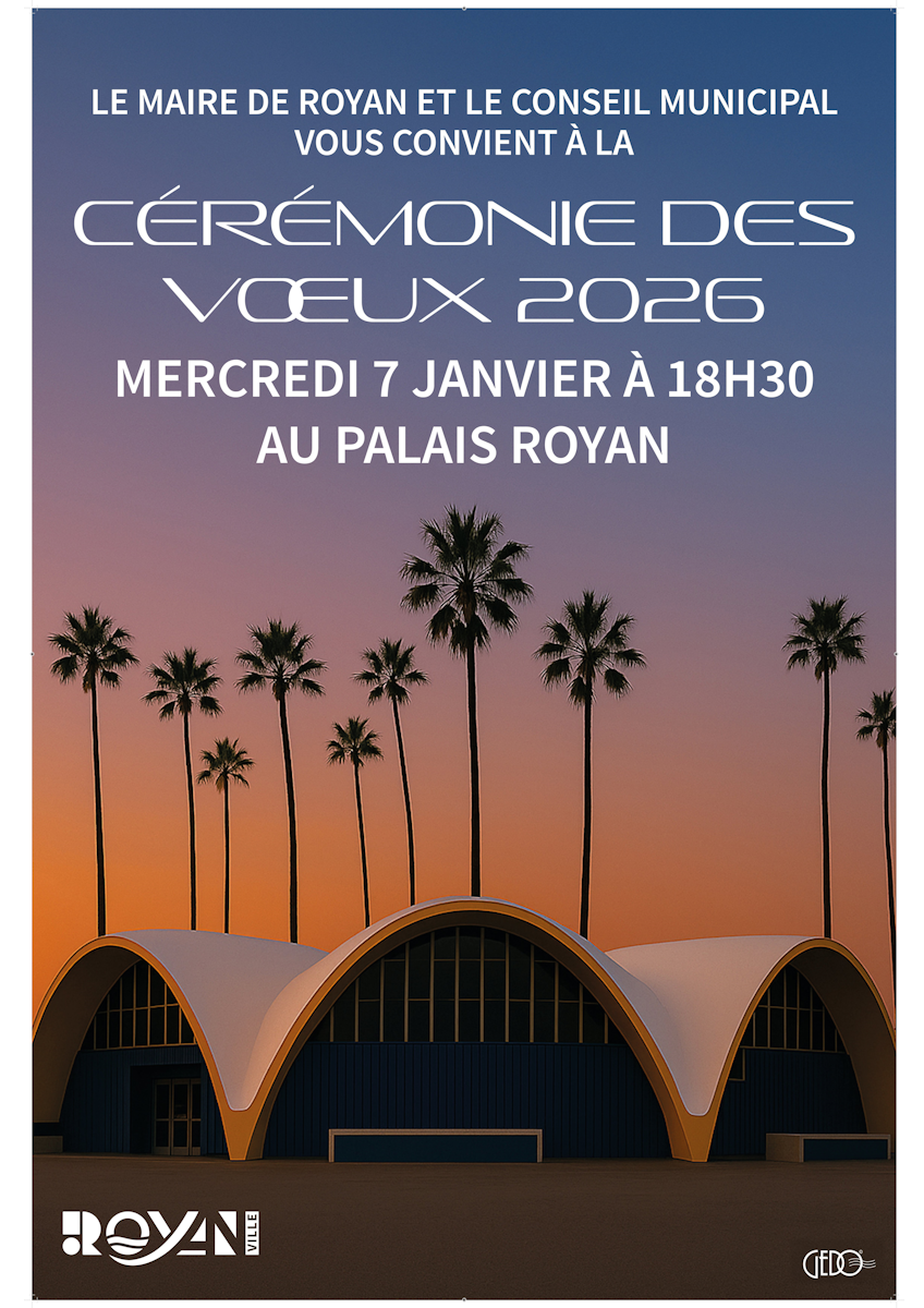 La cérémonie des vœux aux royannais