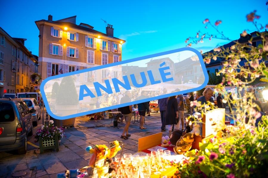 ANNULE LE 04/08 : Les marchés nocturnes d'Allevard