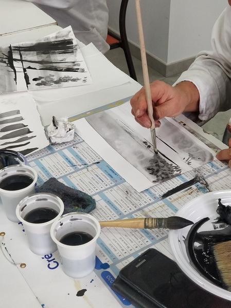 Initiation à l'encre de chine