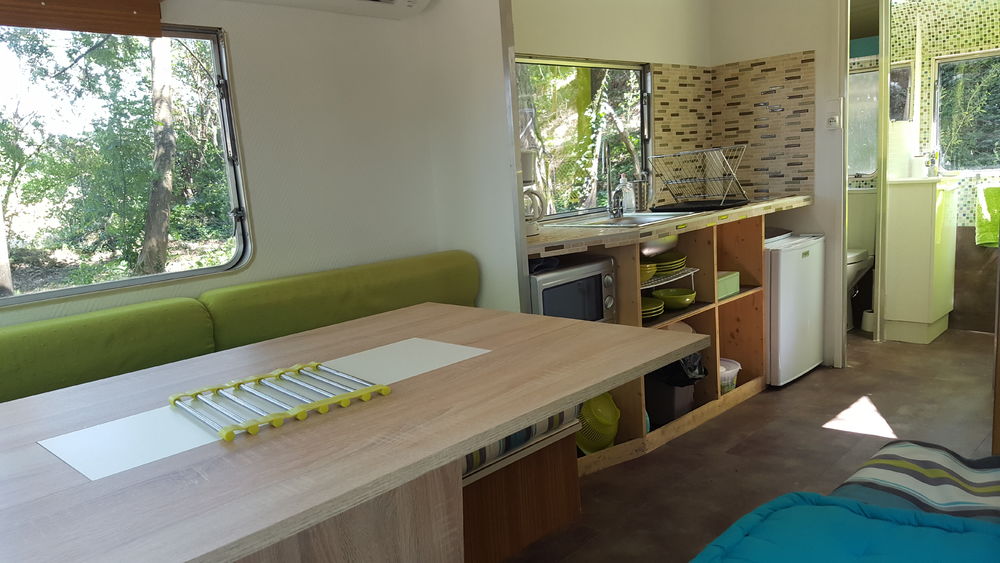 L'espace vie de la caravane
