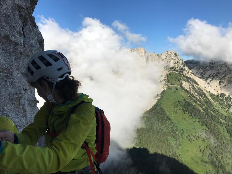 Ascension du Mont Aiguille avec le Bureau des Guides Diois-Vercors_Romeyer