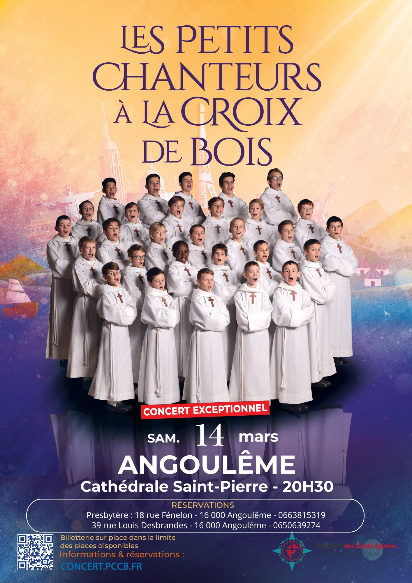 Concert - Chœur des Petits Chanteurs à la Croix de Bois