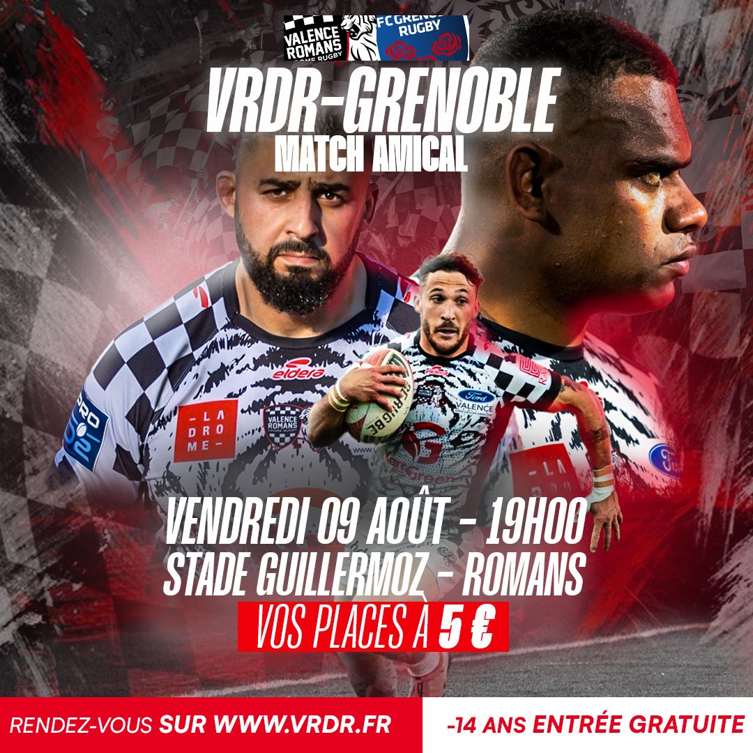 Match amical rugby VRDR / Grenoble