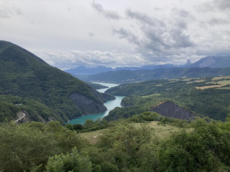Le lac de Monteynard
