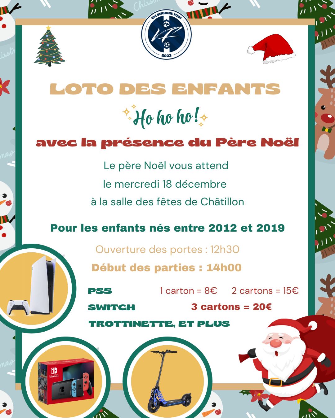 Le loto des enfants, spécial Noël_Valserhône