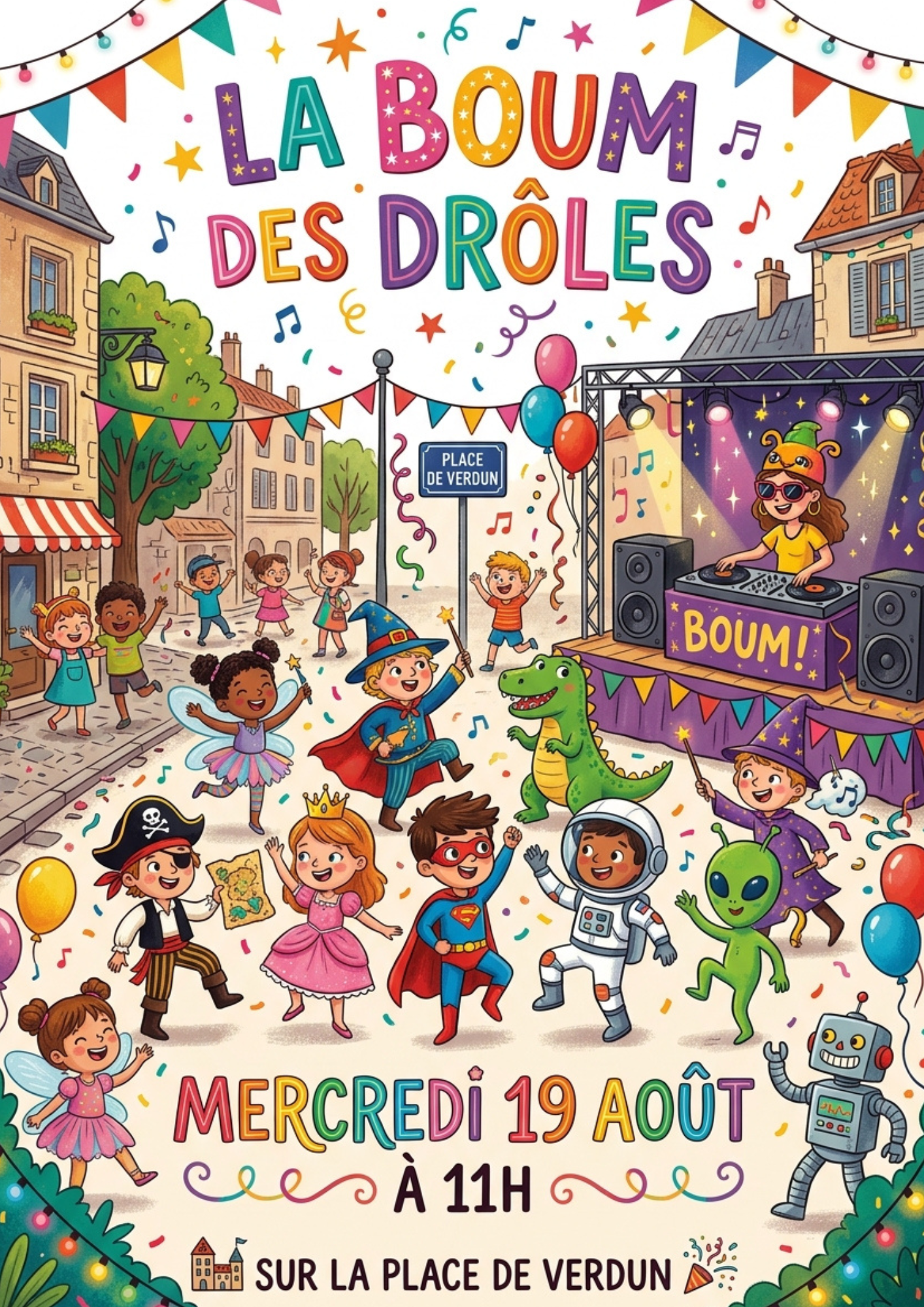 La boum des drôles