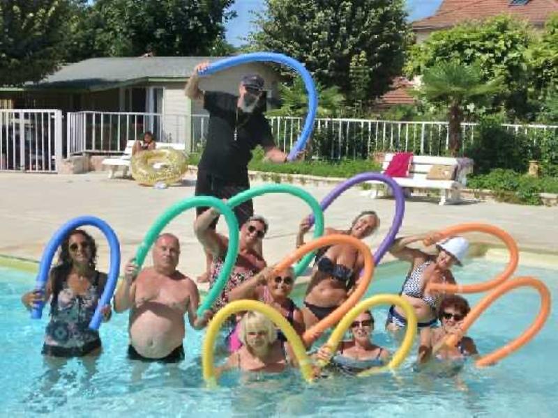 Aquagym au camping Beauséjour*** - La Balme les Grottes - Balcons du Dauphiné - Isère