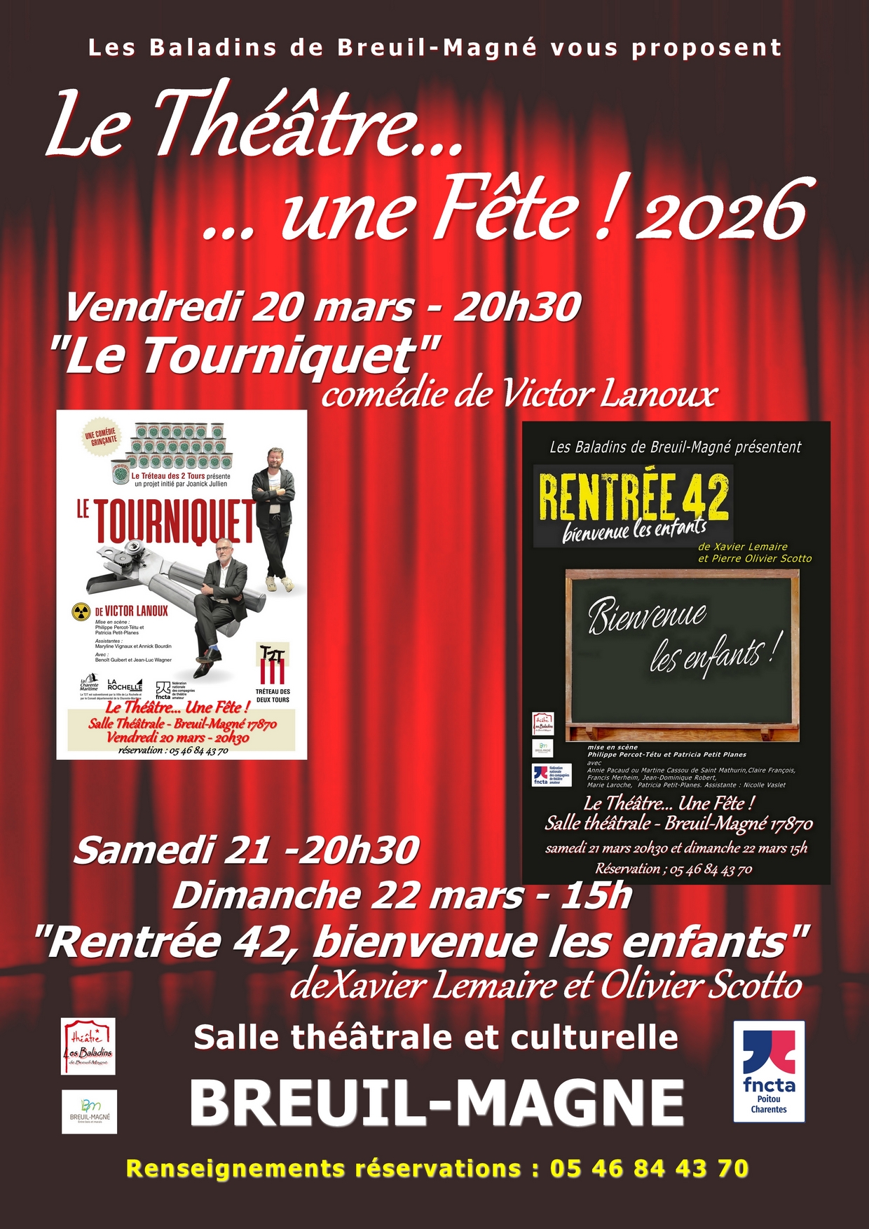 Le théâtre... Une fête !