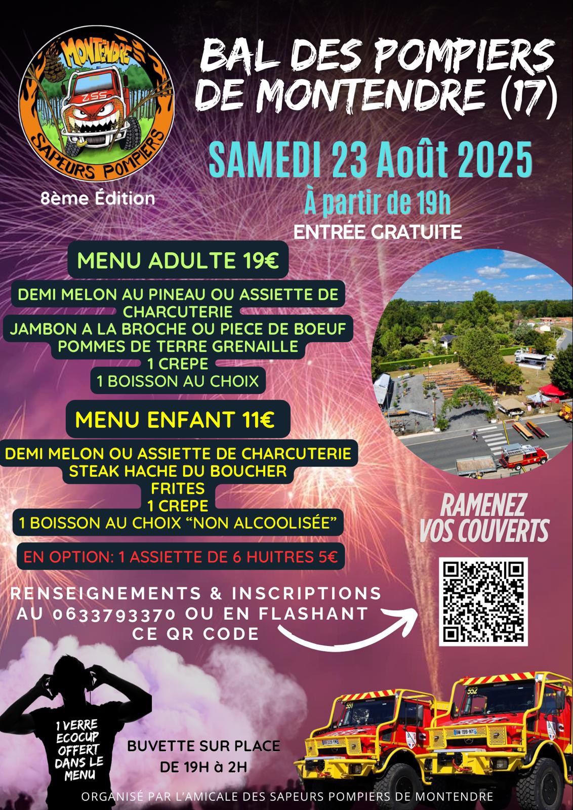 Bal des Pompiers de Montendre
