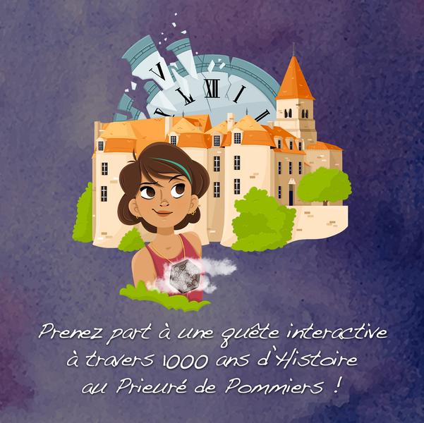 Quête numérique - Mille ans d'histoire au prieuré de Pommiers_Pommiers-en-Forez