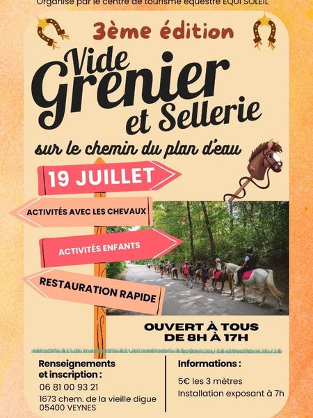 Vide grenier et Sellerie