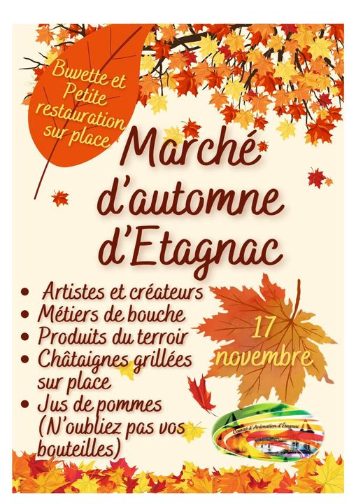 Marché d'automne d'Etagnac