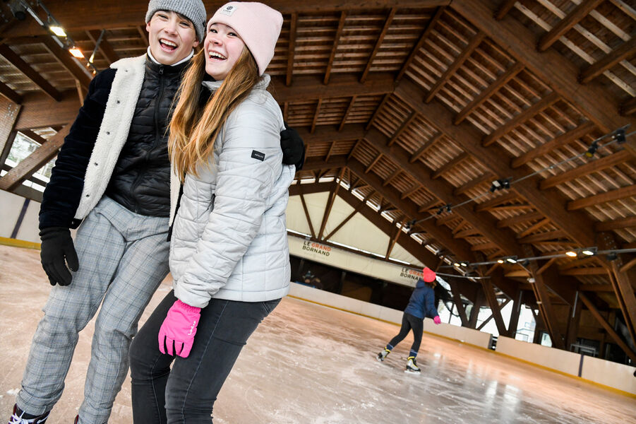 Patinoire au Grand-Bornand