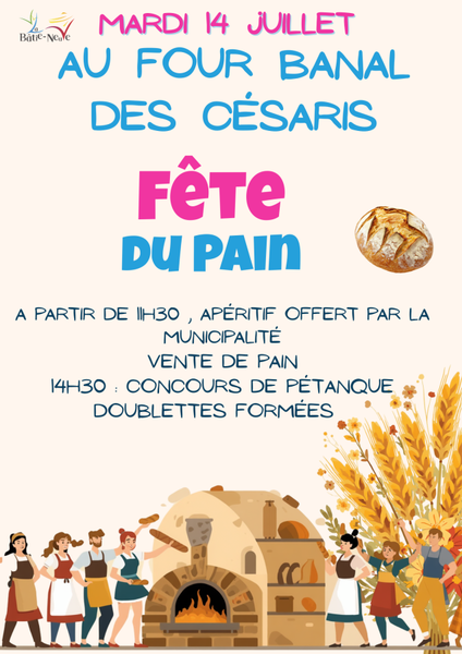 Fête du pain aux Césaris_La Bâtie-Neuve - © Fête du pain aux Césaris_La Bâtie-Neuve