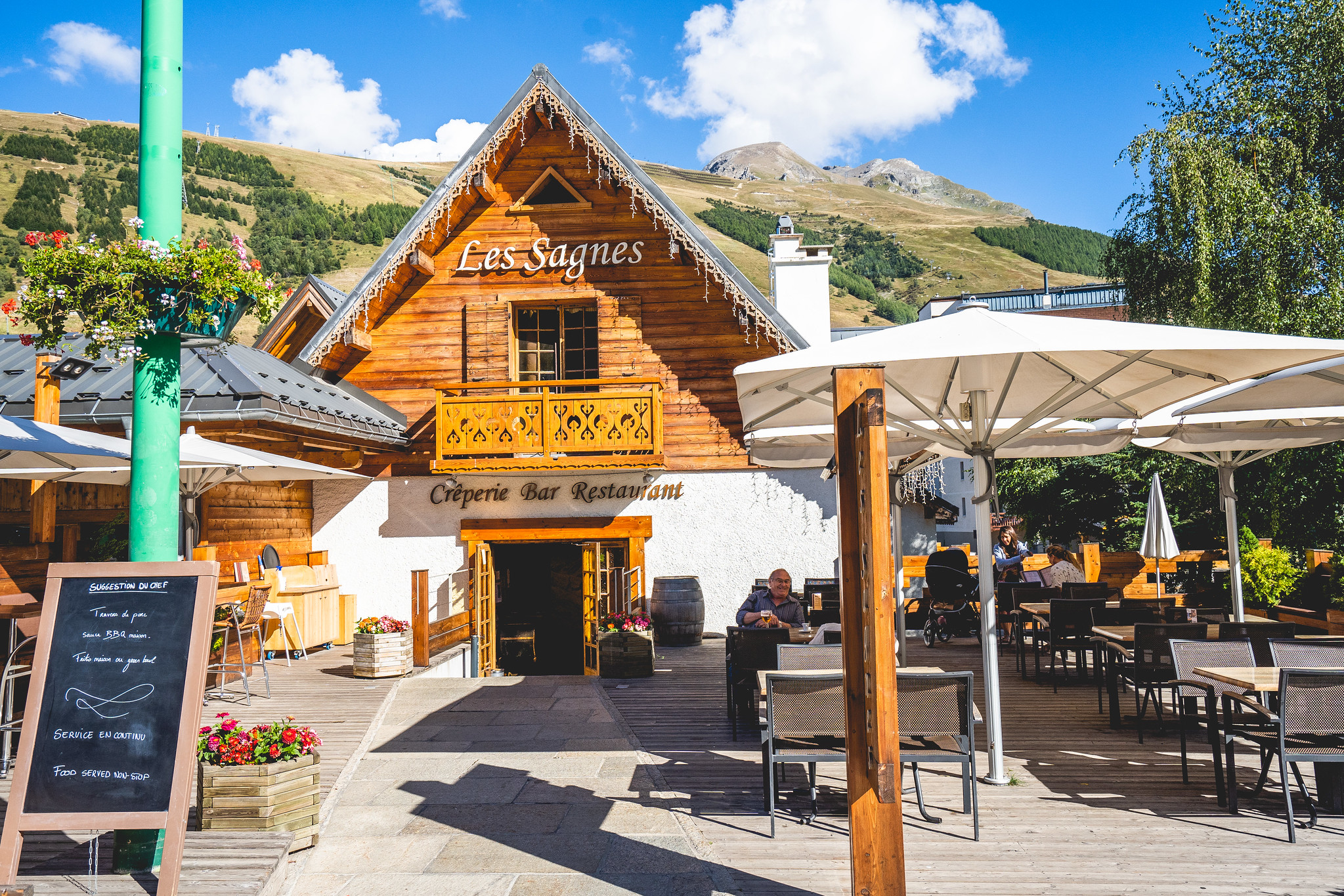 Restaurant Crêperie les Sagnes (Les Deux Alpes) | Tourist office of Les 2  Alpes, vacations and mountain stay