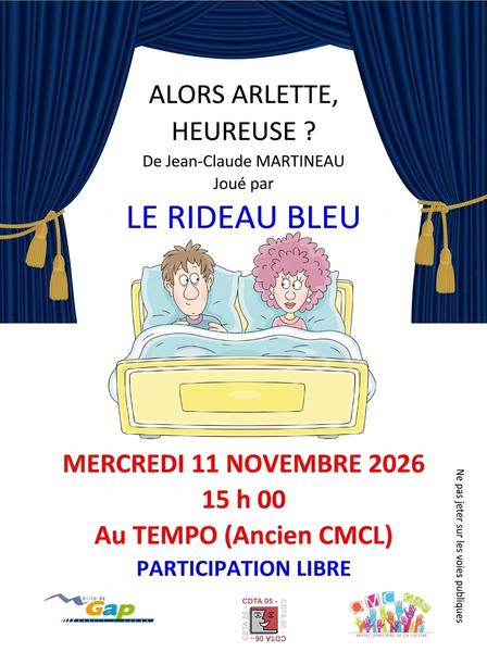 Alors Arlette heureuse!