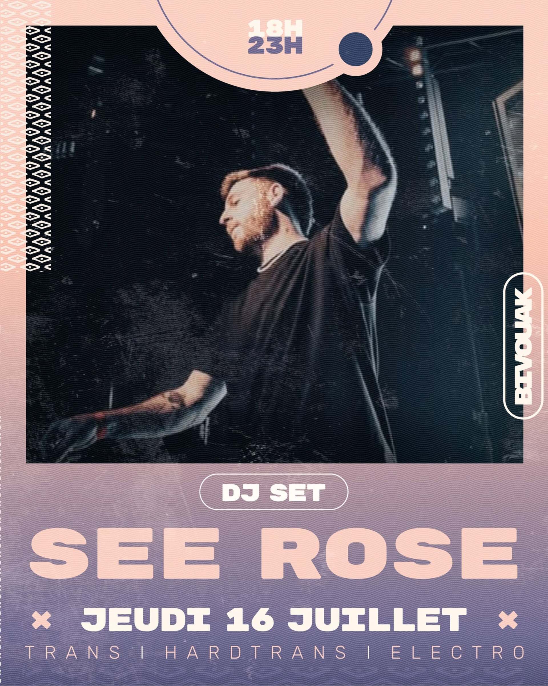Soirée au Bivouak - DJ See Rose