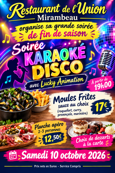 Soirée Karaoké Disco