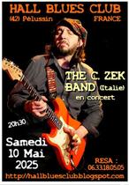 Concert "The Chris Zek Band (Italie) " - Hall Blues Club_Pélussin