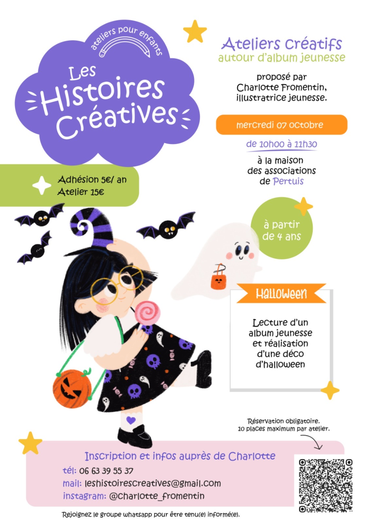 Ateliers pour enfants : les histoires créatives