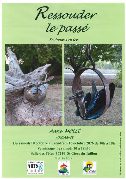 Ressouder le passé - Sculpture en fer
