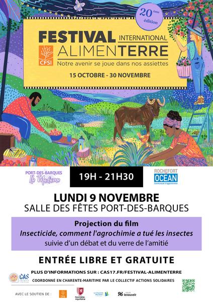 Projection du film : Insecticide, comment l’agrochimie a tué les insectes