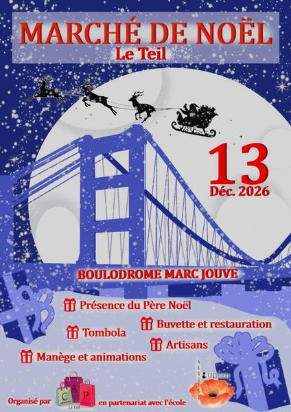 Marché de Noël 2026_Le Teil