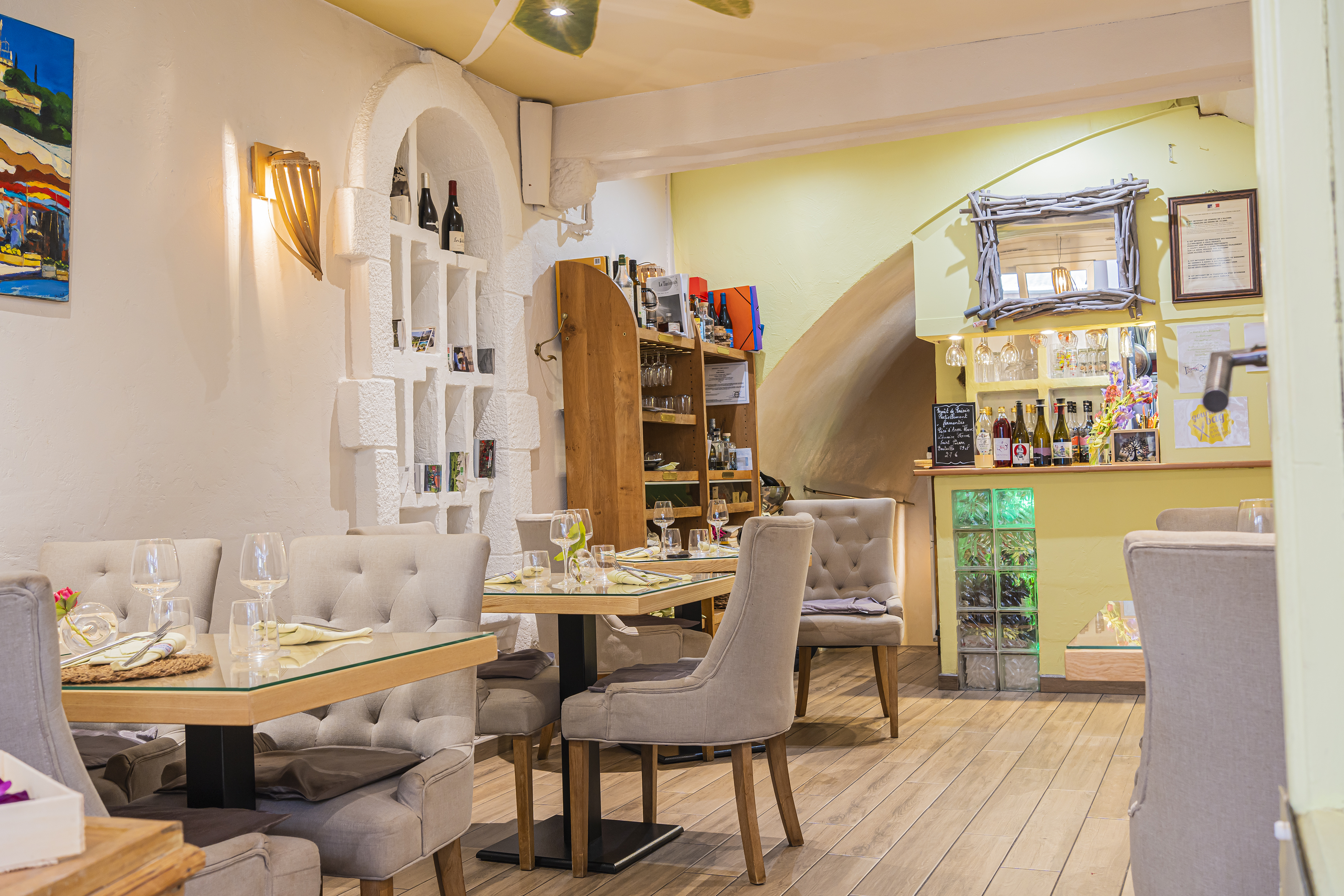 D'un goût à l'autre -Restaurant 3 écotables
