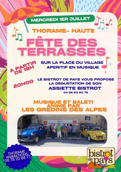 Fête des terrasses