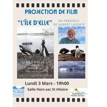 Projection film 'l'île d'Elle' en présence de Hubert Lagente_Plateau des Petite…