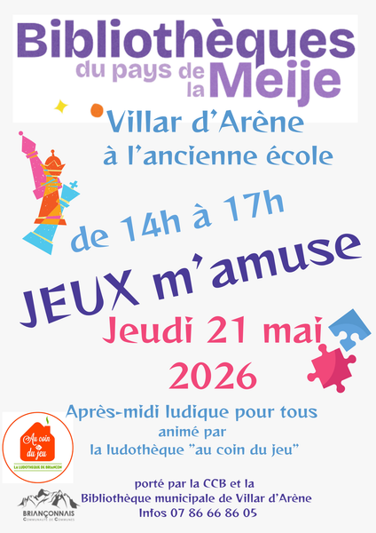 Jeux m'amuse : Après midi ludique