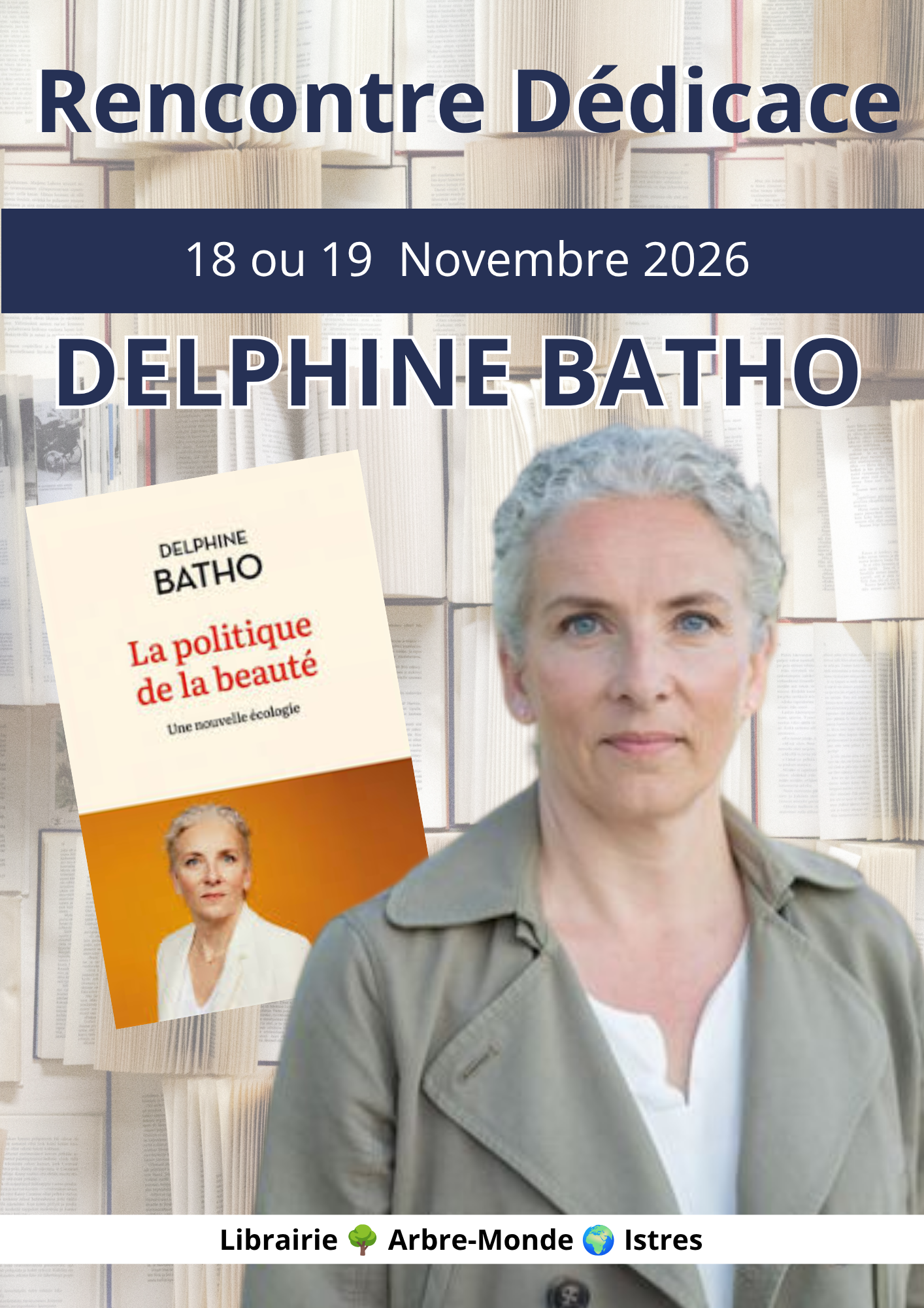 Rencontre et dédicace avec Delphine Batho