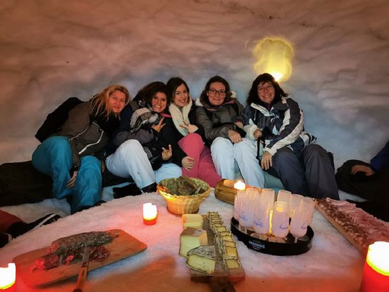 Soirée apéritif sous Igloo
