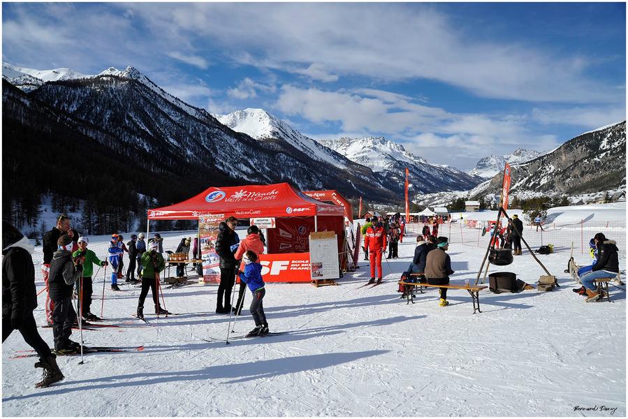 Animation fartage -Domaine nordique Névache_Névache - © Bernard Dany