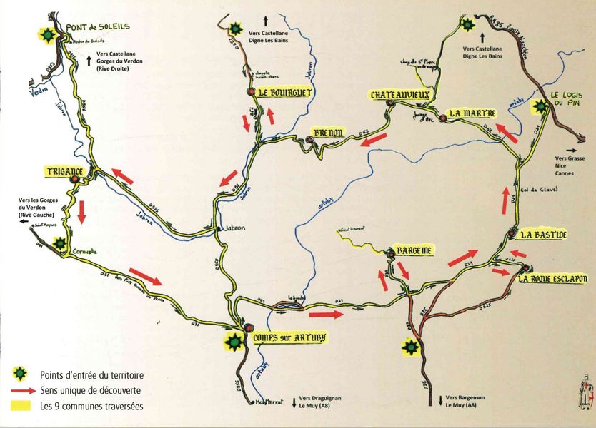 La Route de l'Histoire et des Légendes